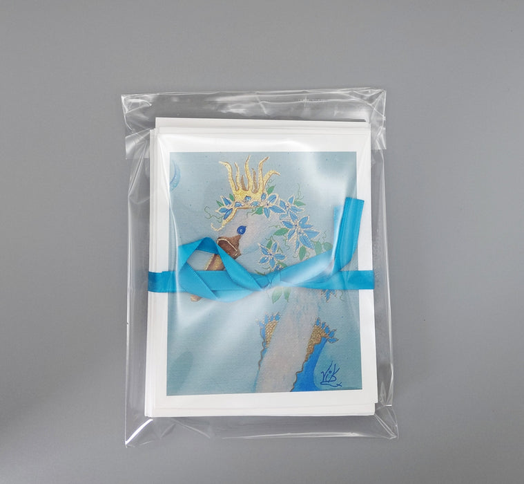 Swan Note Cards