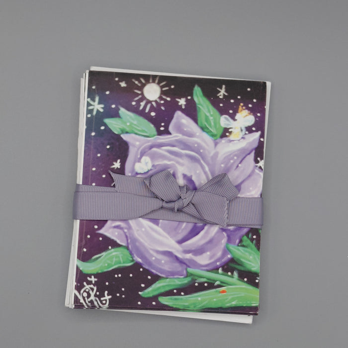 Lavender Rose Fairy Notecards