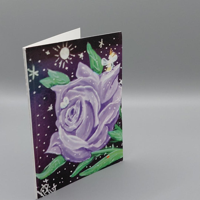 Lavender Rose Fairy Notecards