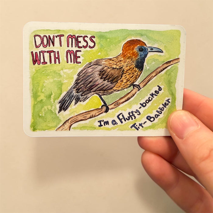 Funny Bird Magnets Set of 3 – Hand-Painted Watercolor Fridge Magnets, Bird Lover Gift, Animal Magnets