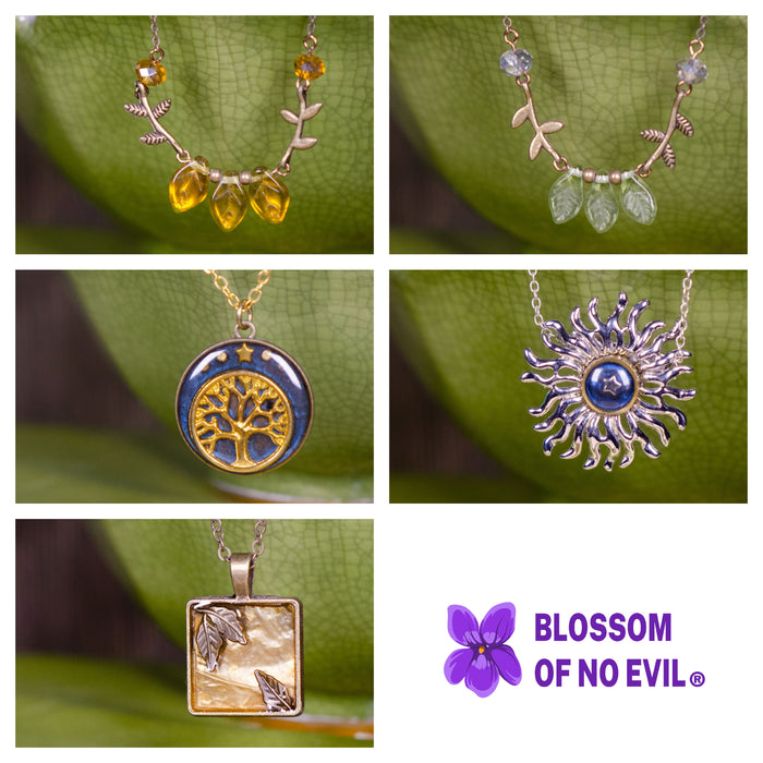Fancy nature theme necklace