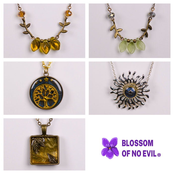 Fancy nature theme necklace