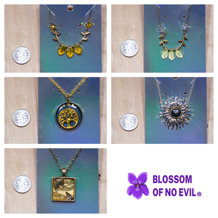 Fancy nature theme necklace