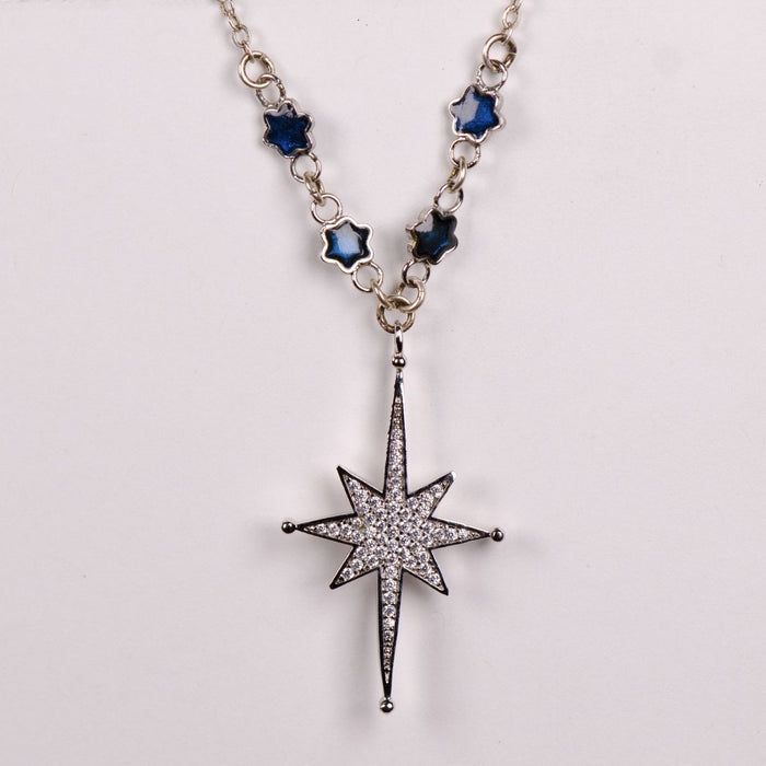 Night star statement necklace
