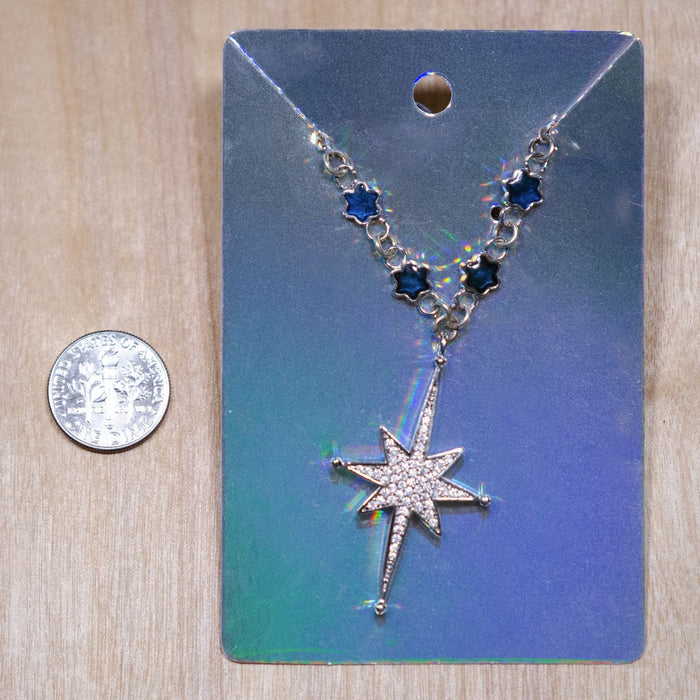 Night star statement necklace