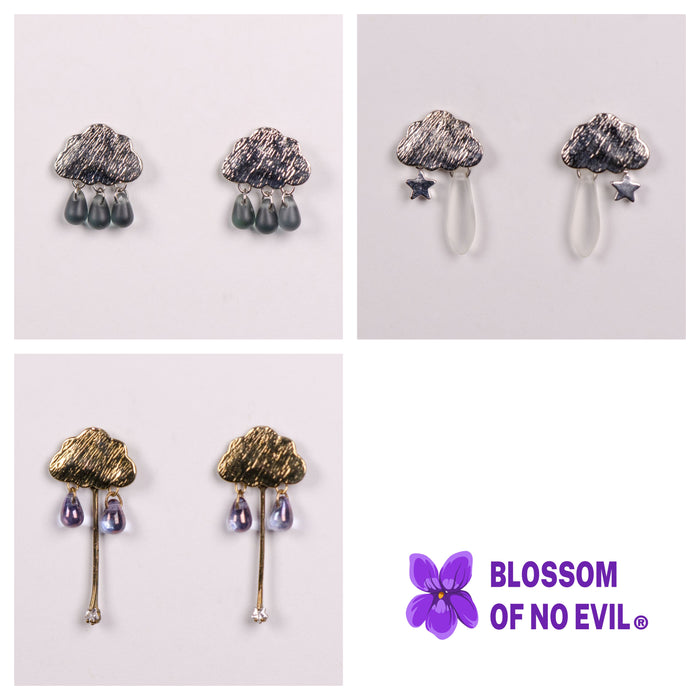 Cloud earrings