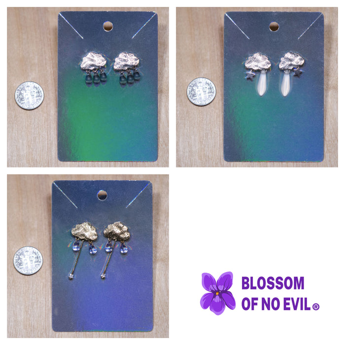 Cloud earrings
