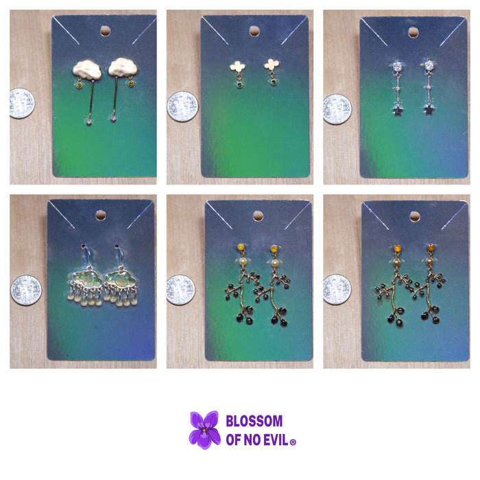 Fancy nature theme earrings