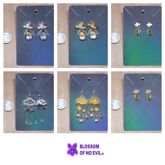 Cloud earrings