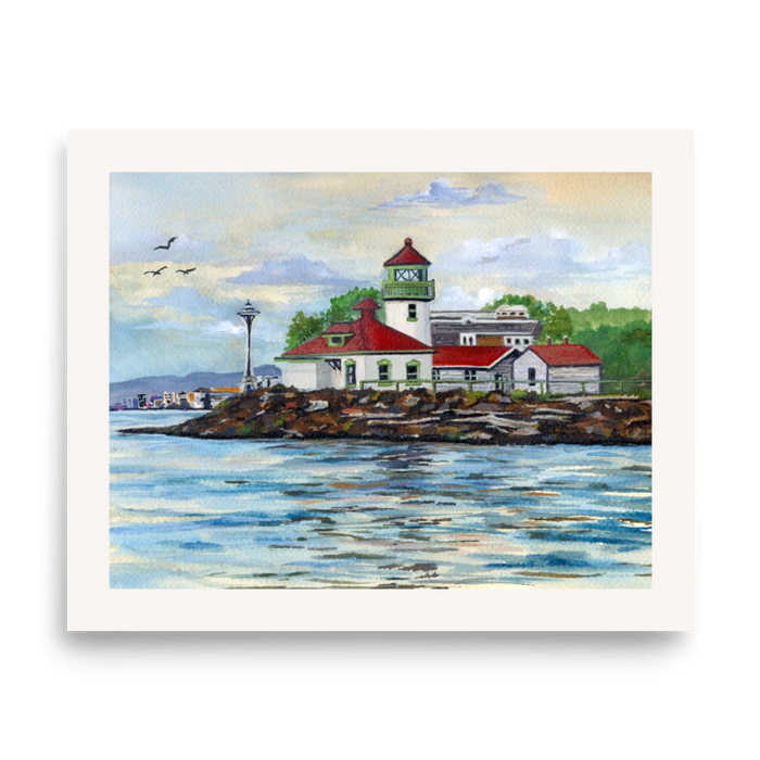 Alki Point Lighthouse | Fine Art Print