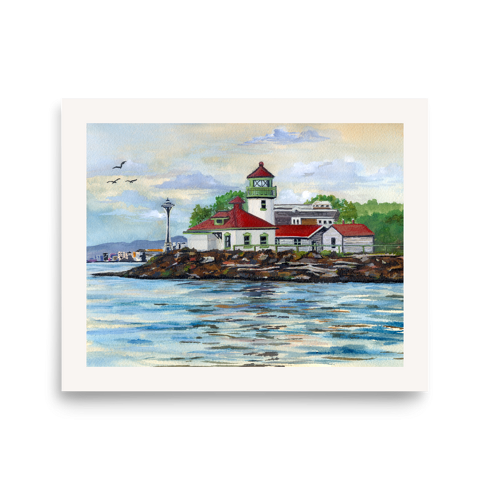 Alki Point Lighthouse | Fine Art Print
