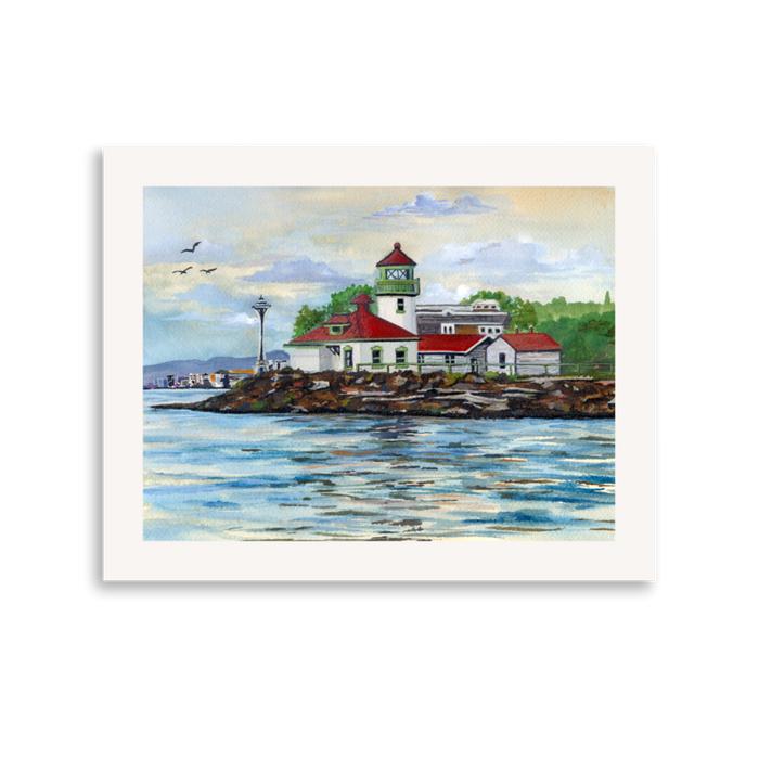 Alki Point Lighthouse | Fine Art Print