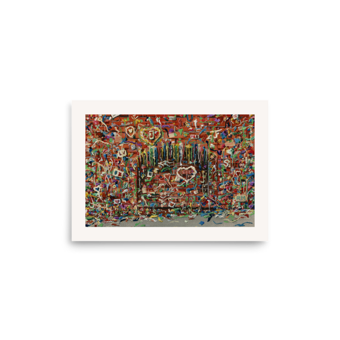 The Gum Wall | Fine Art Print