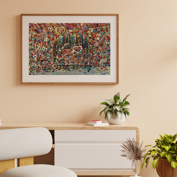 The Gum Wall | Fine Art Print