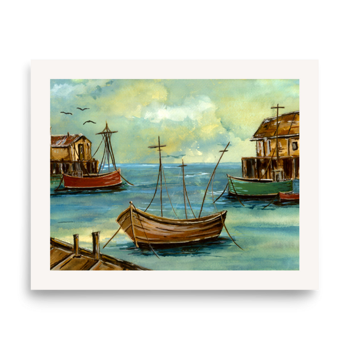 Wooden Boats | Fine Art Print