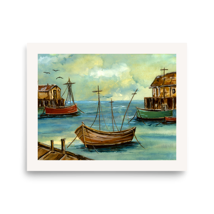 Wooden Boats | Fine Art Print