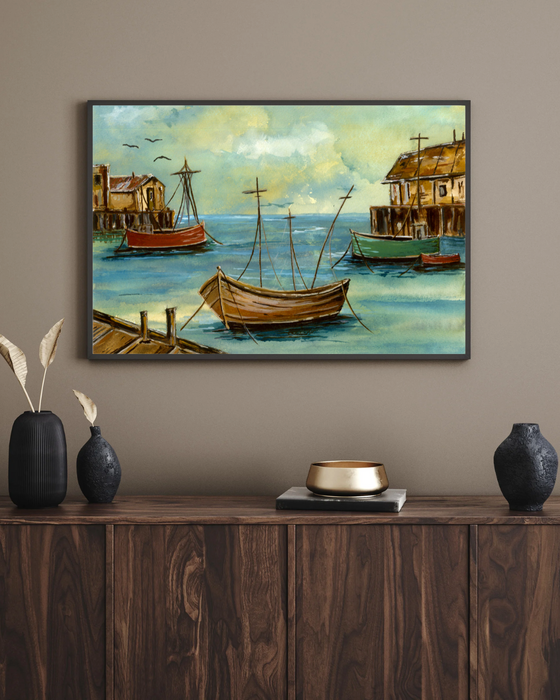 Wooden Boats | Fine Art Print