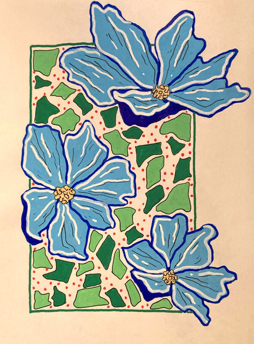 Mosaic Flowers
