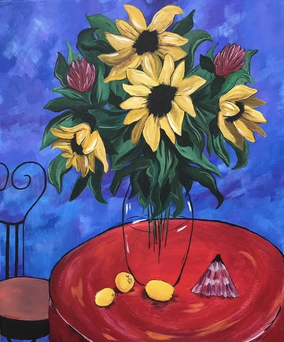 Sunflower Still Life