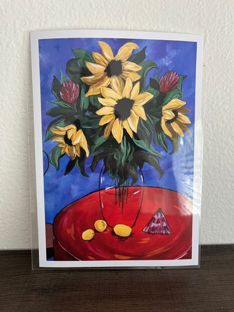 Sunflower Still Life