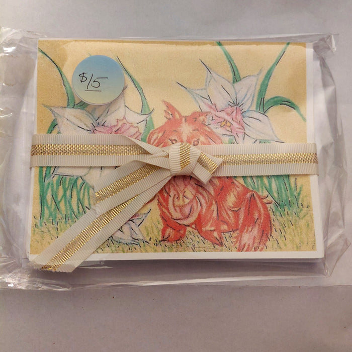 Foxy Note Cards