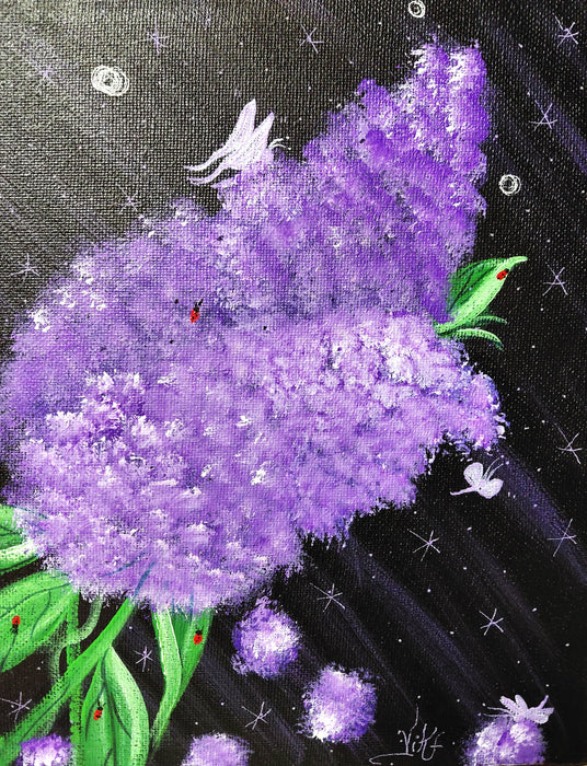 Lilac Note Cards
