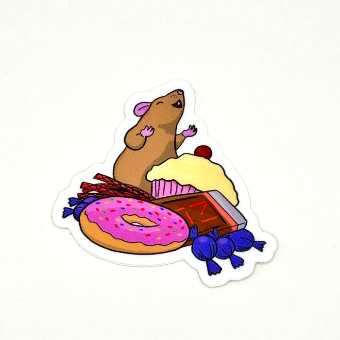 Snack Rat sticker