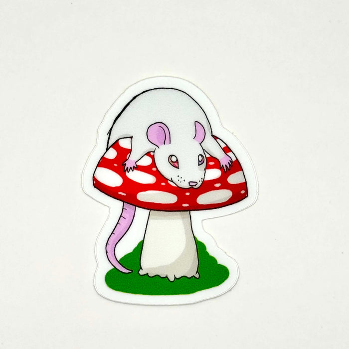 Mushroom Rat sticker