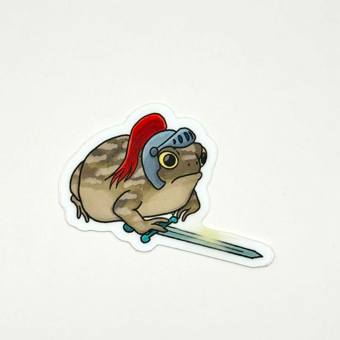 Frog Knight sticker
