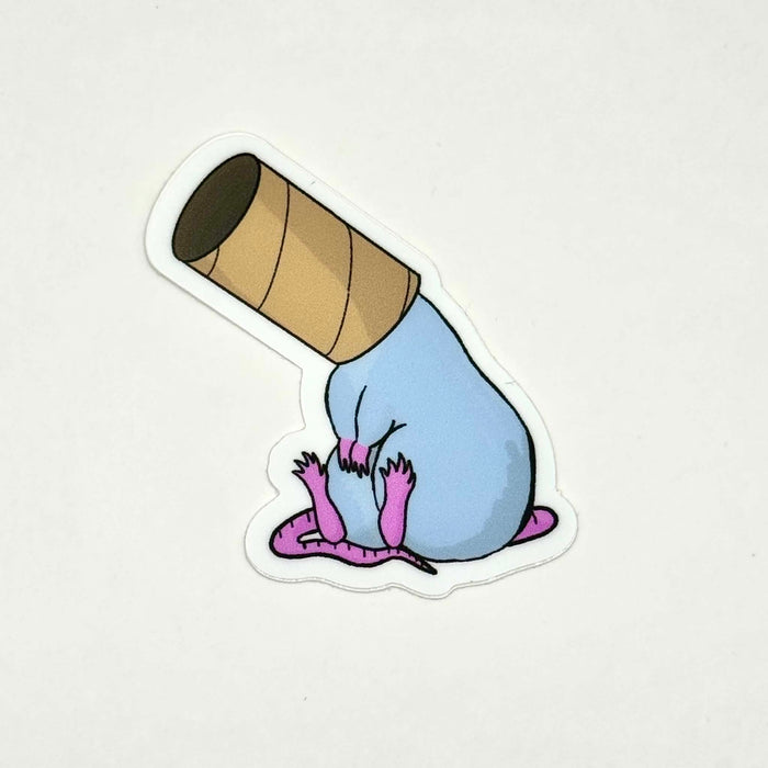 Tube Rat sticker