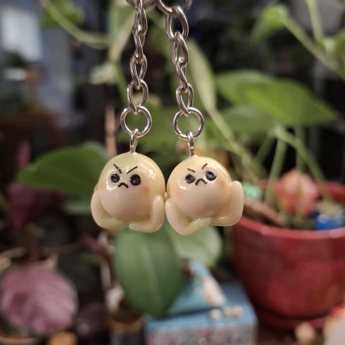 Glowing Frog Keychain