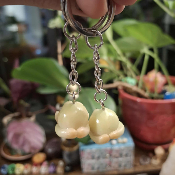 Glowing Frog Keychain