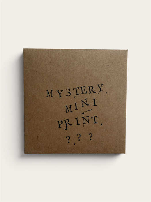 Mystery Mini Print, 3x3in