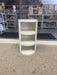 1970s Vintage Italian White Plastic Modular Cabinet by Anna Castelli Ferrieri for Kartell