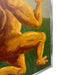 1994 Surrealist Figurative Painting of Muscular Character by H. Hordovan