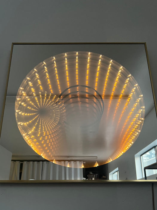 Vintage Infinity Mirror by Turner. Circa 1970