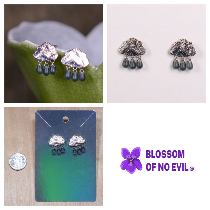 Cloud earrings
