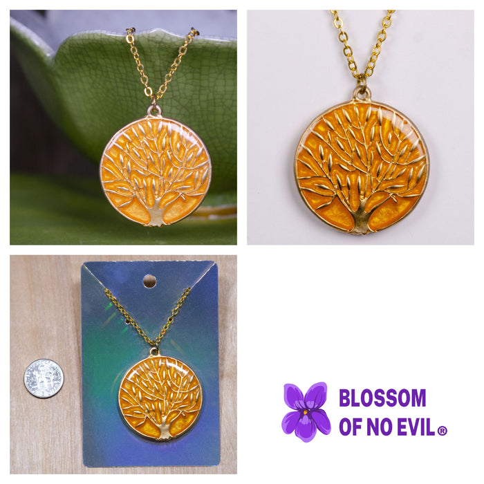 Tree of life statement pendant