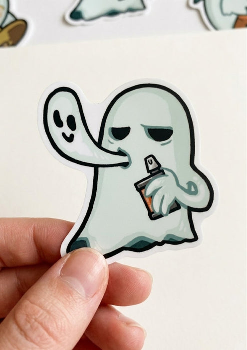 Ghost Vape Vinyl Die-Cut Sticker