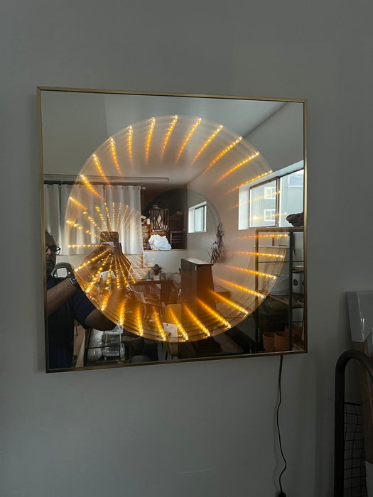 Vintage Infinity Mirror by Turner. Circa 1970