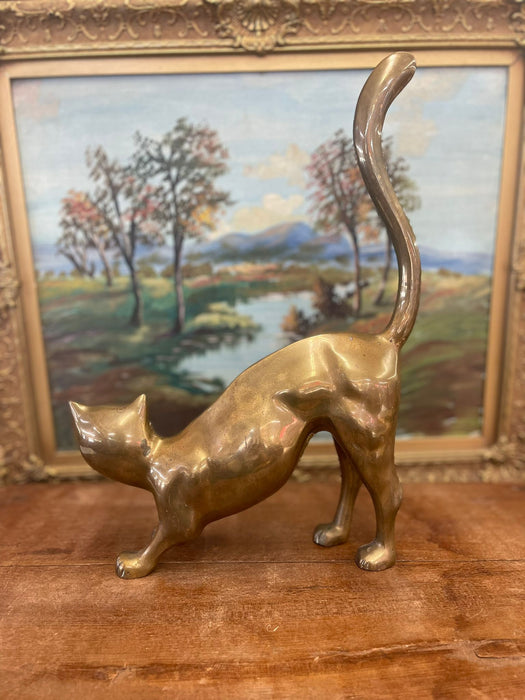 Vintage Mid Century Modern Modern Cat Statue - Individual ( online purchase only)