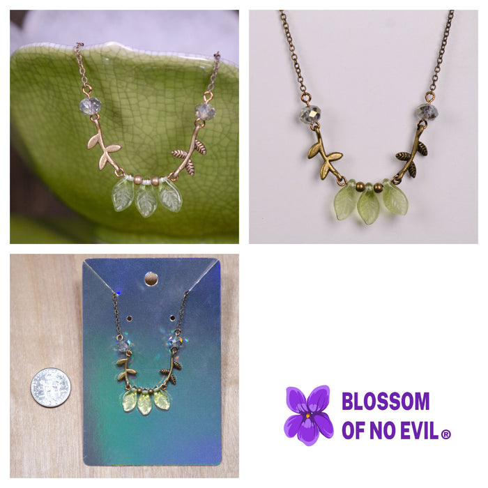 Fancy nature theme necklace