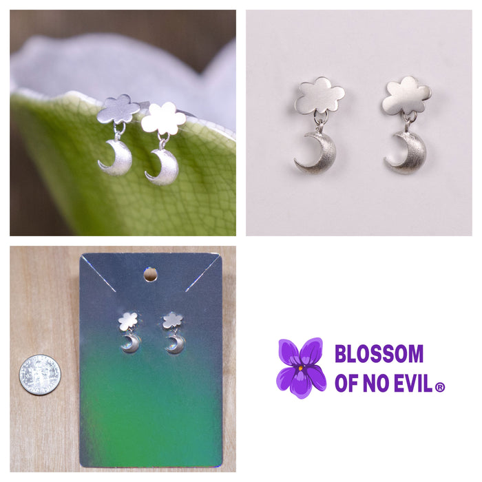 Cloud earrings