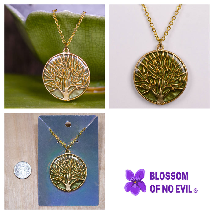 Tree of life statement pendant