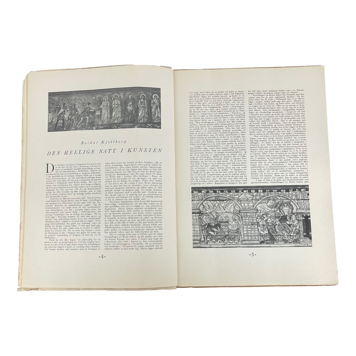 1949 "Julehelg" Norwegian Christmas Annual Illustrated Holiday Book