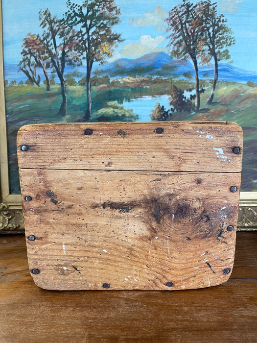 Handcrafted Primitive Dovetail Wooden Storage Box