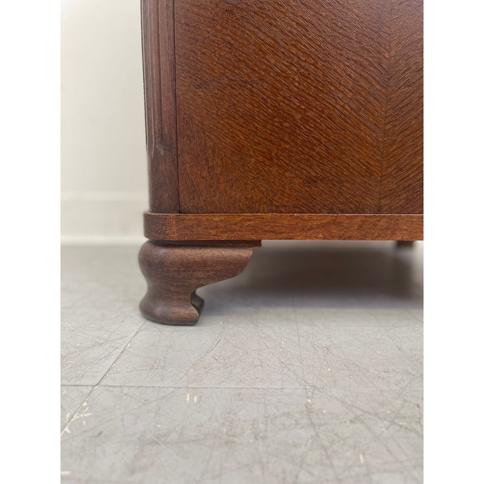 Vintage Art Deco Style End Table With Possibly Marble or StoneTop