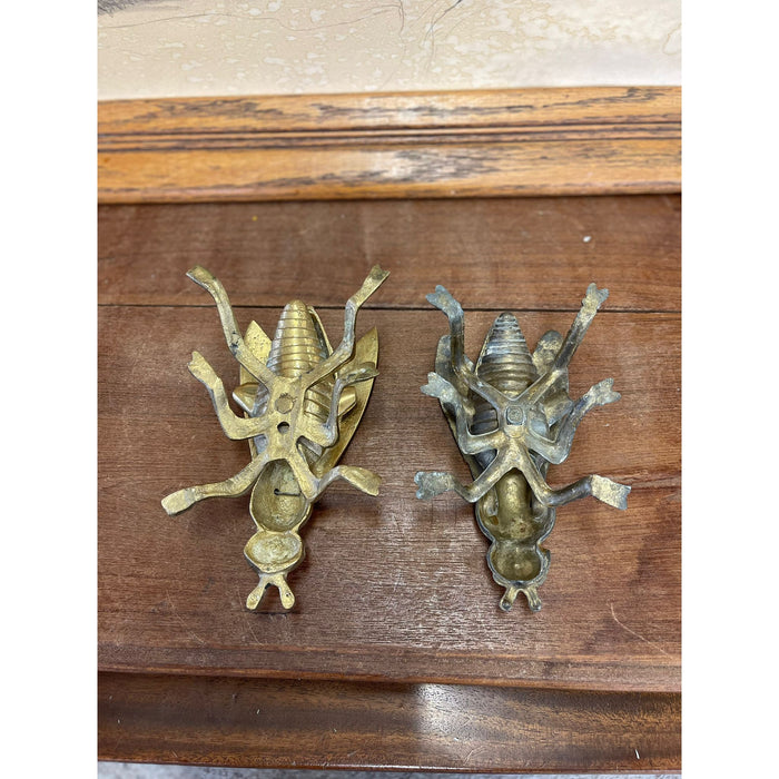 Pair of Vintage Fly Ashtrays