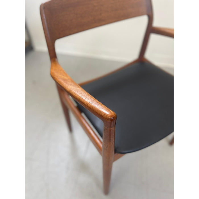 Vintage Danish Modern Dining Chairs by Jl Moller Set of 4