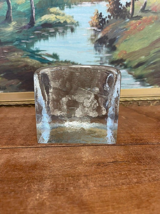 Vintage Blenko handmade Art glass Bookend (Available by Online Purchase Only)